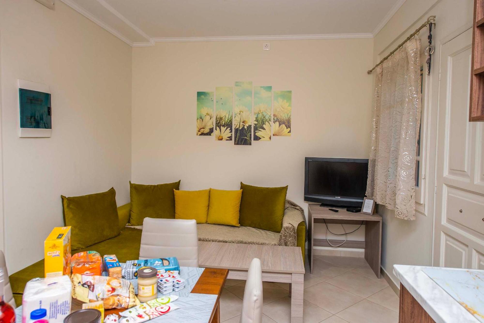 Zoe Boutique Apartment Akharávi Eksteriør bilde